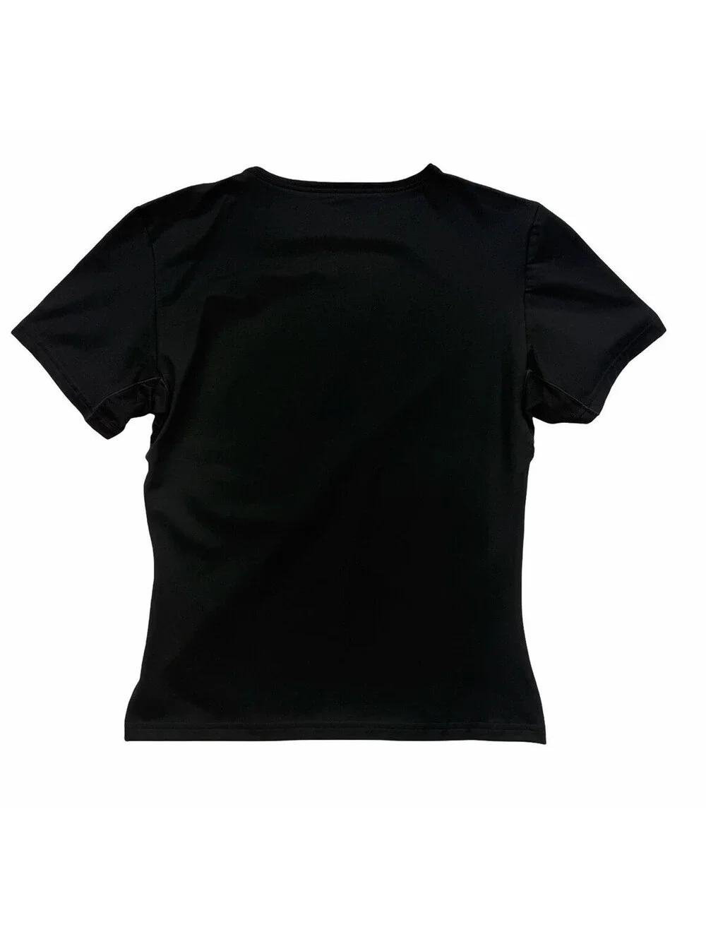 SPANX Men's Sculpt Cotton Spandex Crew T Shirt Classic Black Size XXL - Picture 2 of 5